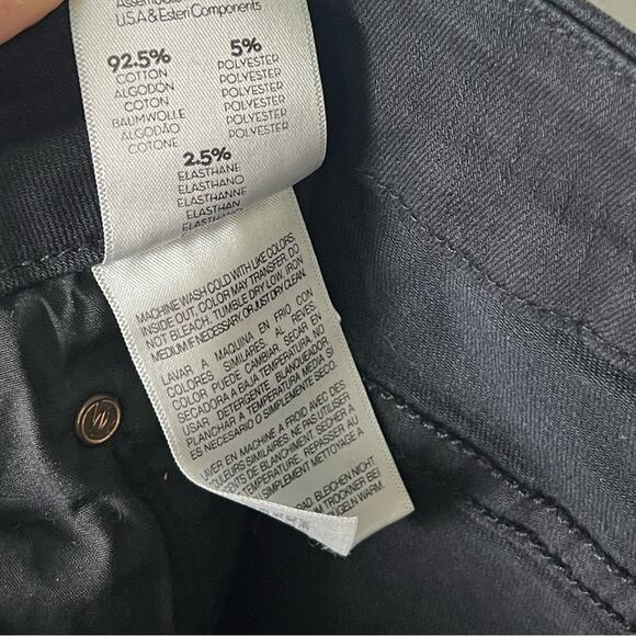 Mother Black High Rise The Looker Ankle Fray Skinny Leg Jeans Guilty As Sin 30 - Picture 10 of 10